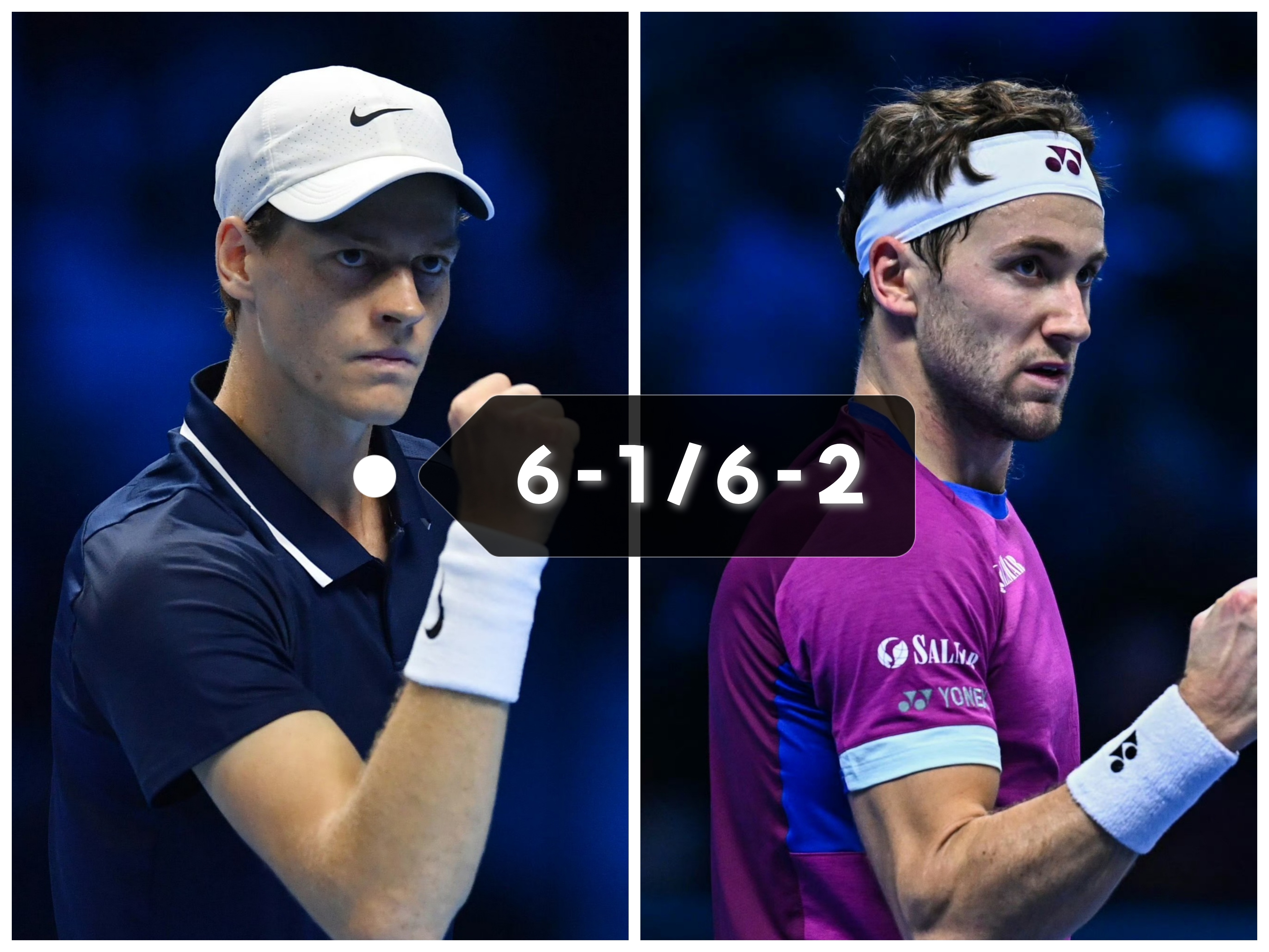 拉沃尔杯轻取ATP总决赛，鲁德高光表现