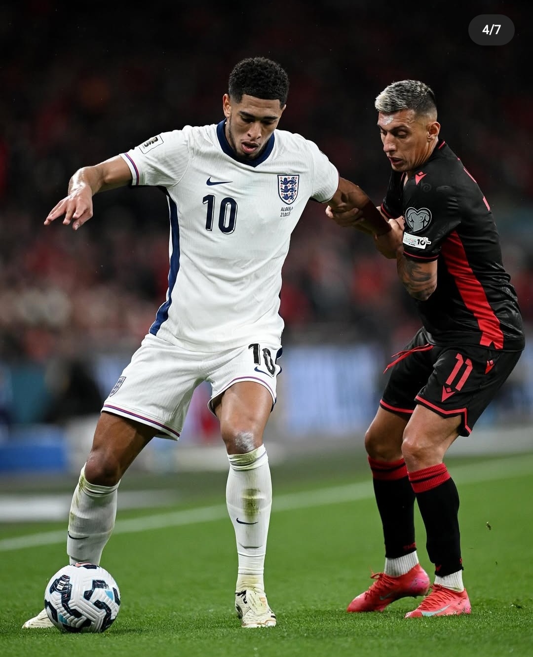 西班牙碾压罗马，贝林厄姆扛起全队